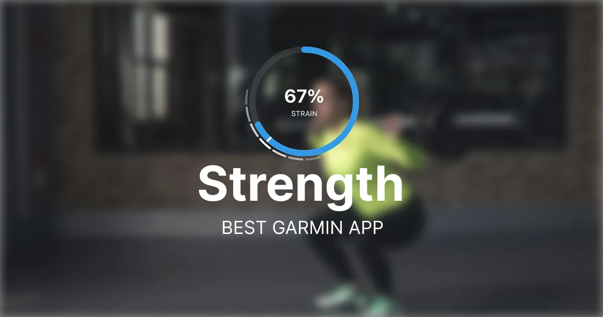 The best Garmin app for strength training