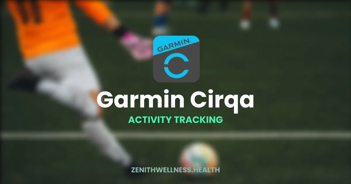Garmin Cirqa activity tracking